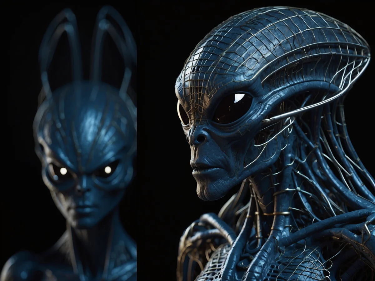 Aliens project - 3D modeling and visualization