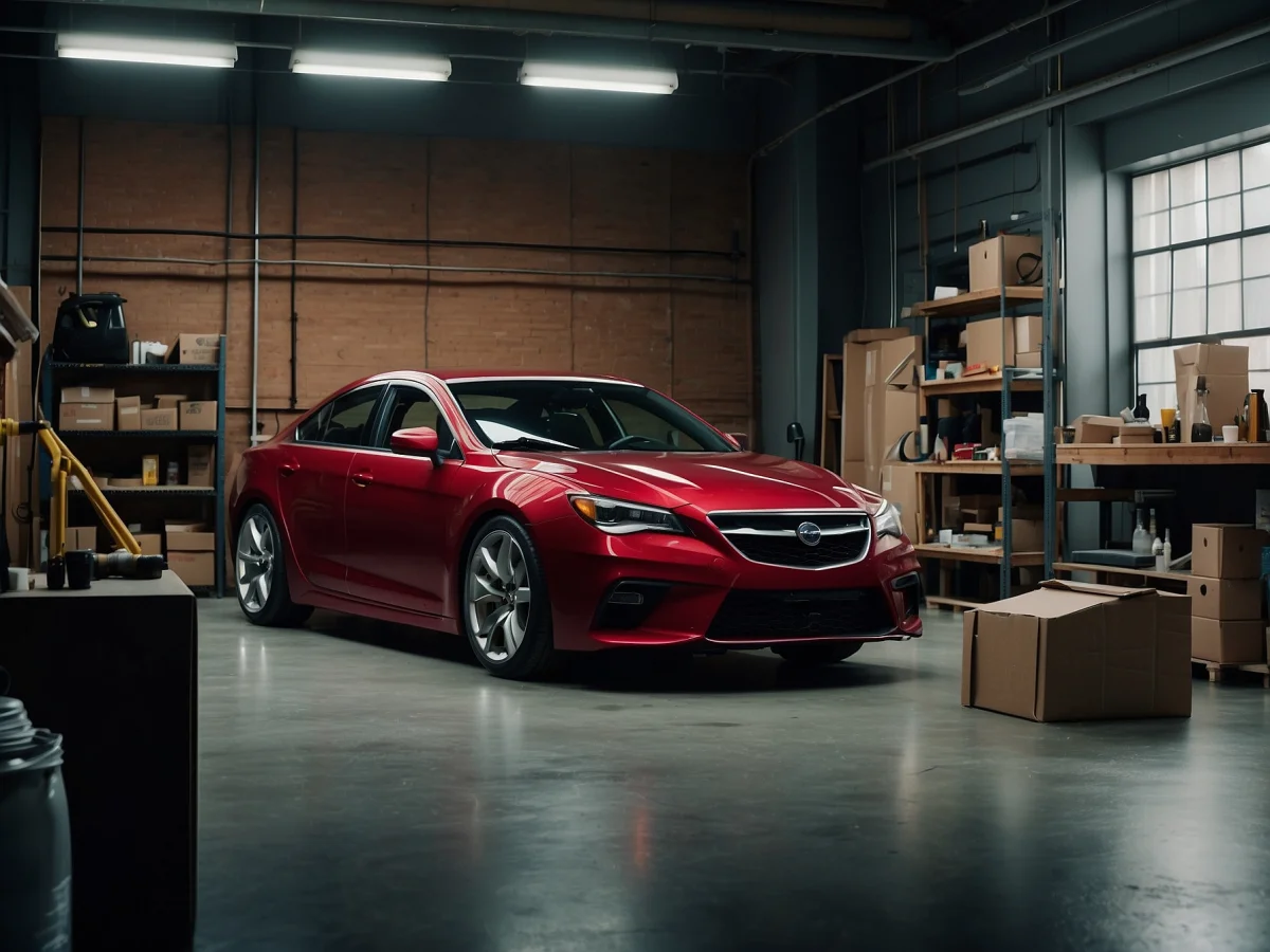 Auto Body Shop project - Logo design and branding