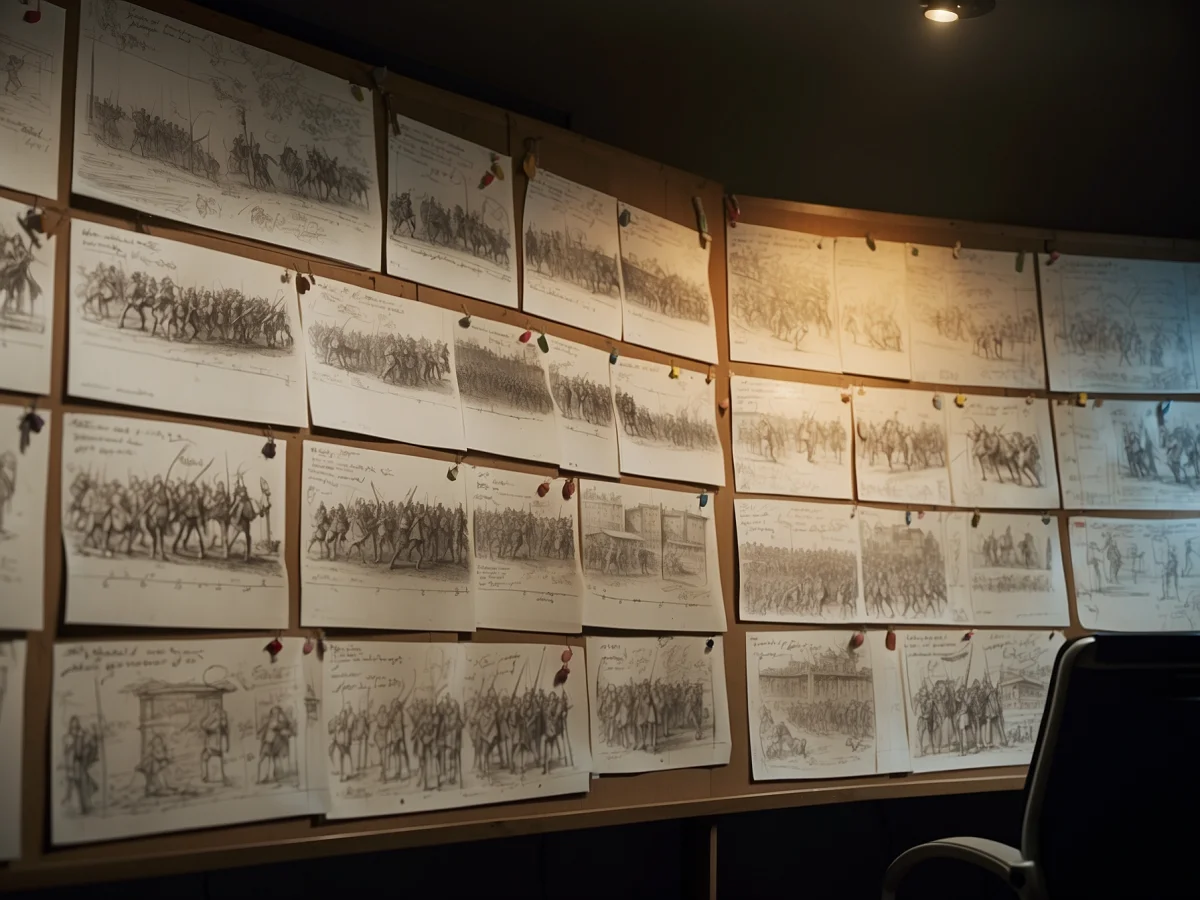 Battle of Hastings project - Animation and motion graphics