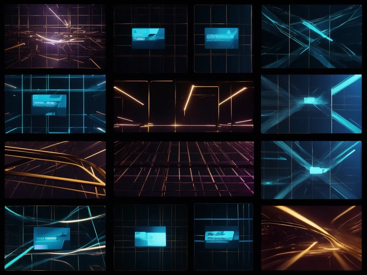 Credit Cards project - Animation and motion graphics