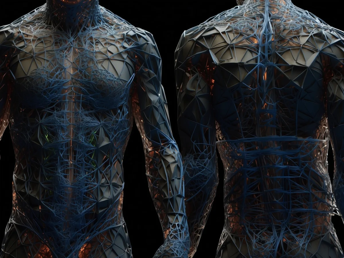 Full Body Male project - 3D modeling and visualization