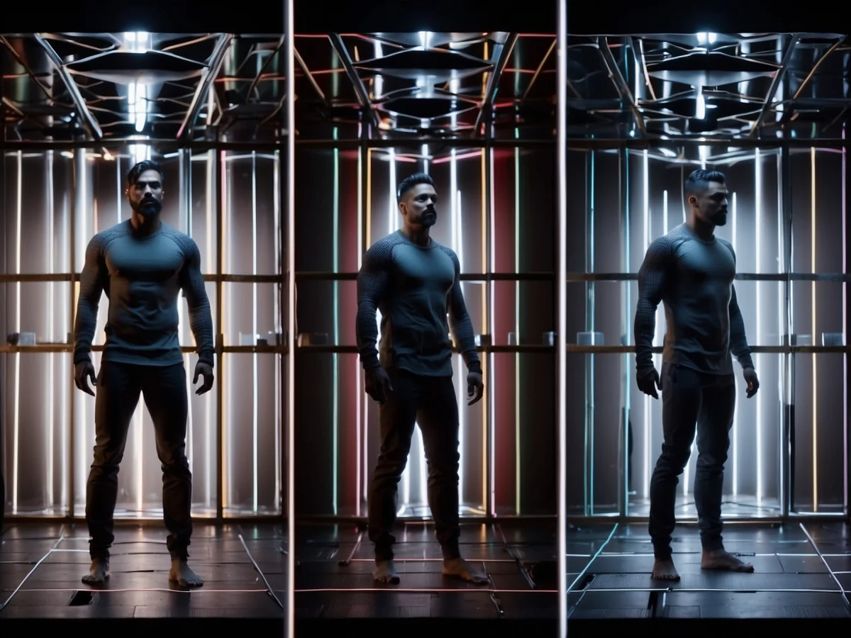 Full Body Male project - 3D modeling and visualization