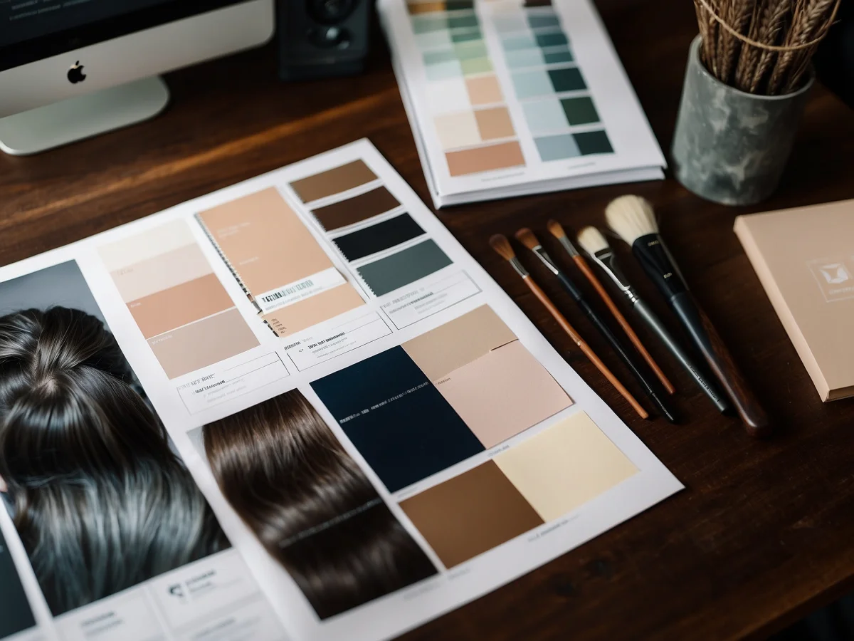 Hair Studio project - Website design and development