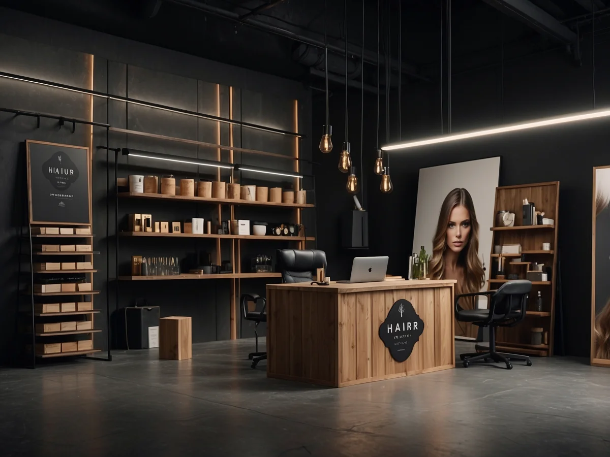 Hair Studio project - Website design and development