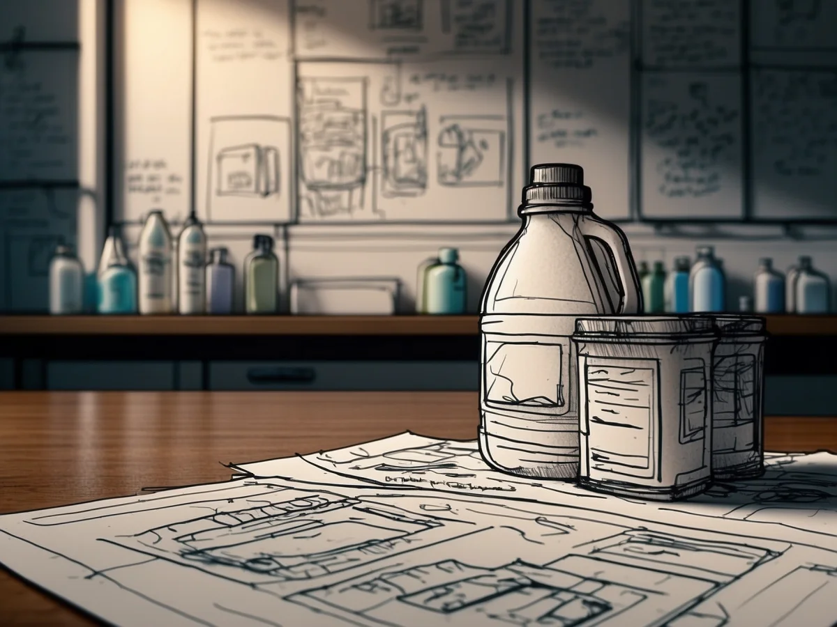 Household Cleaning Product project - Animation and motion graphics