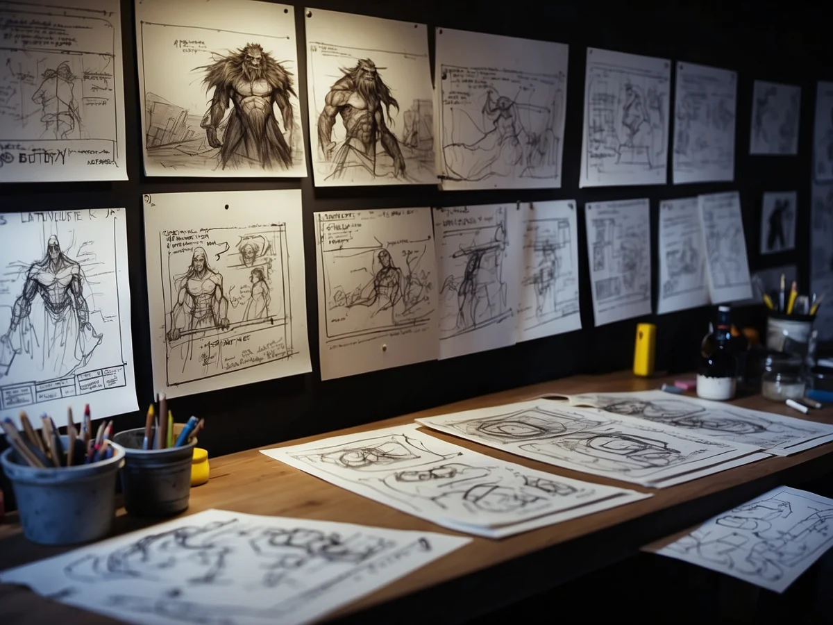 Motti Painting project - Animation and motion graphics