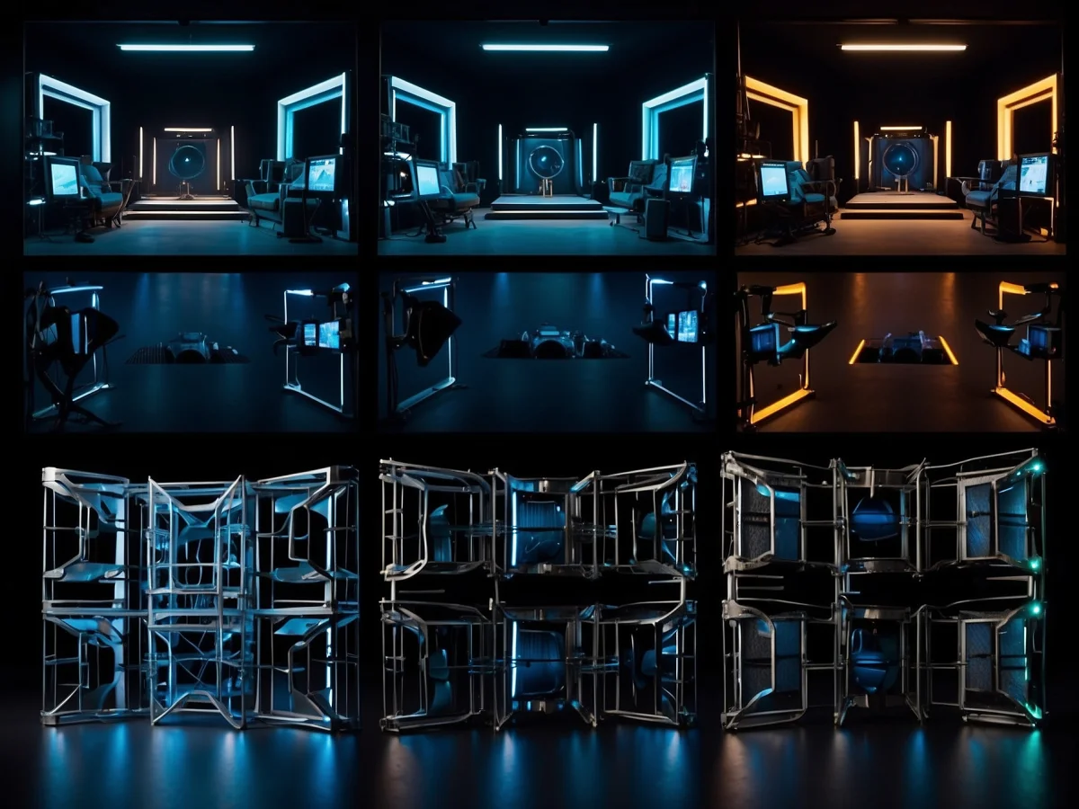 Oracle and Nightwing project - 3D modeling and visualization