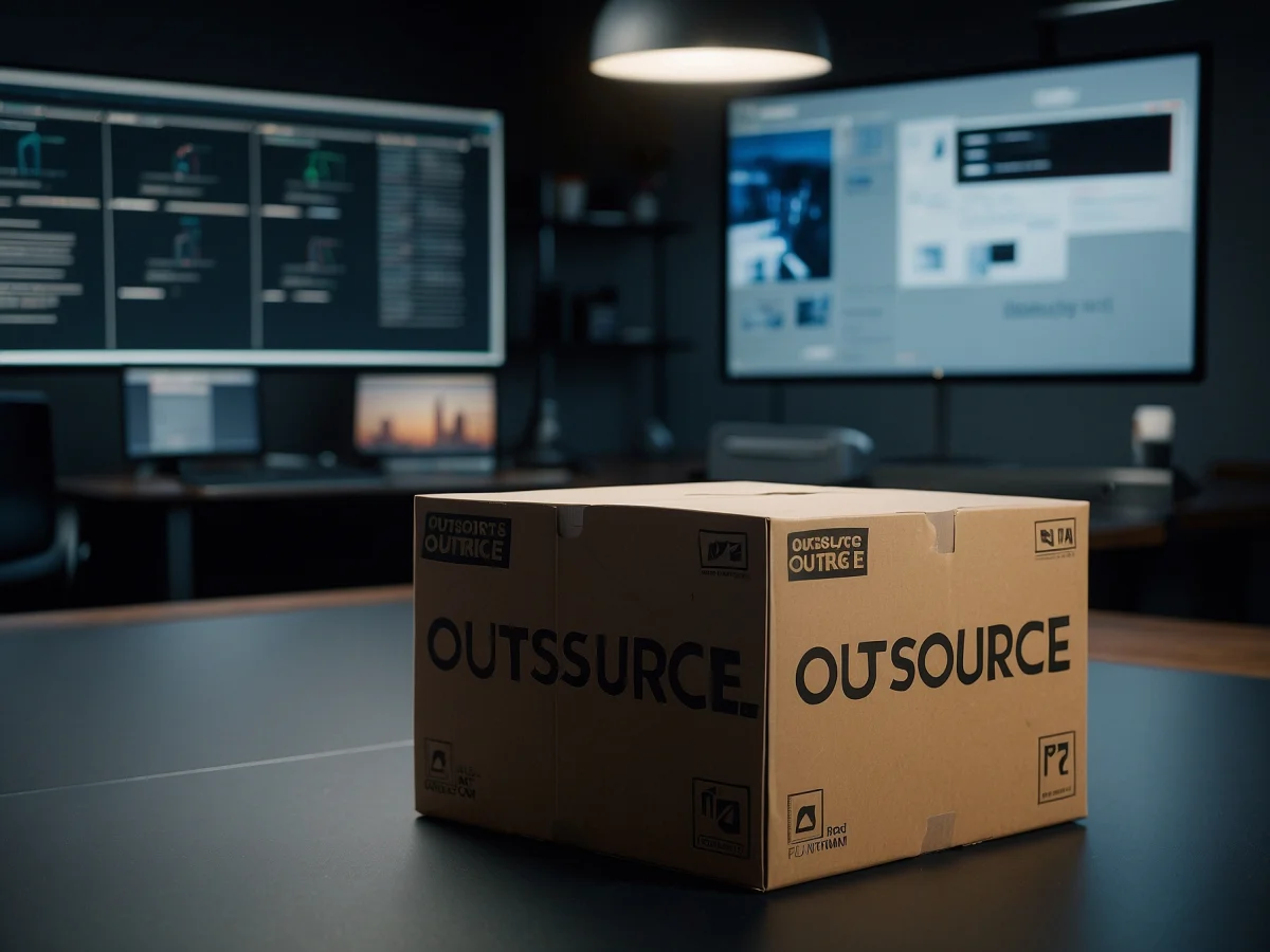 Outsource.net project - Website design and development