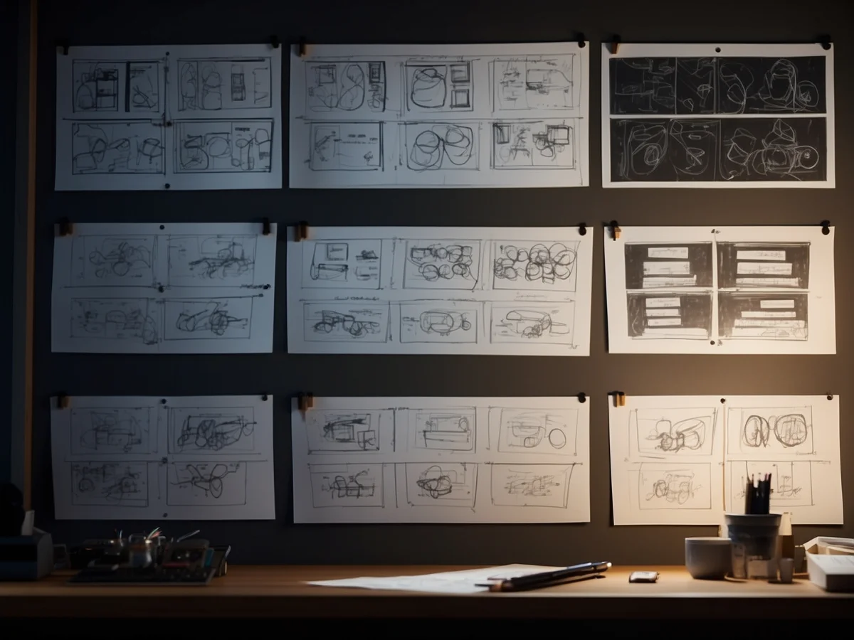 Silent Glue Intro project - Animation and motion graphics