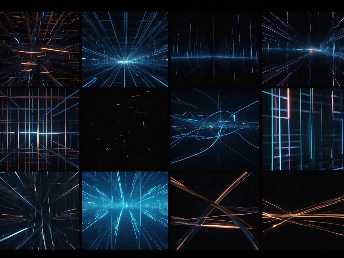 Silent Glue Intro project - Animation and motion graphics