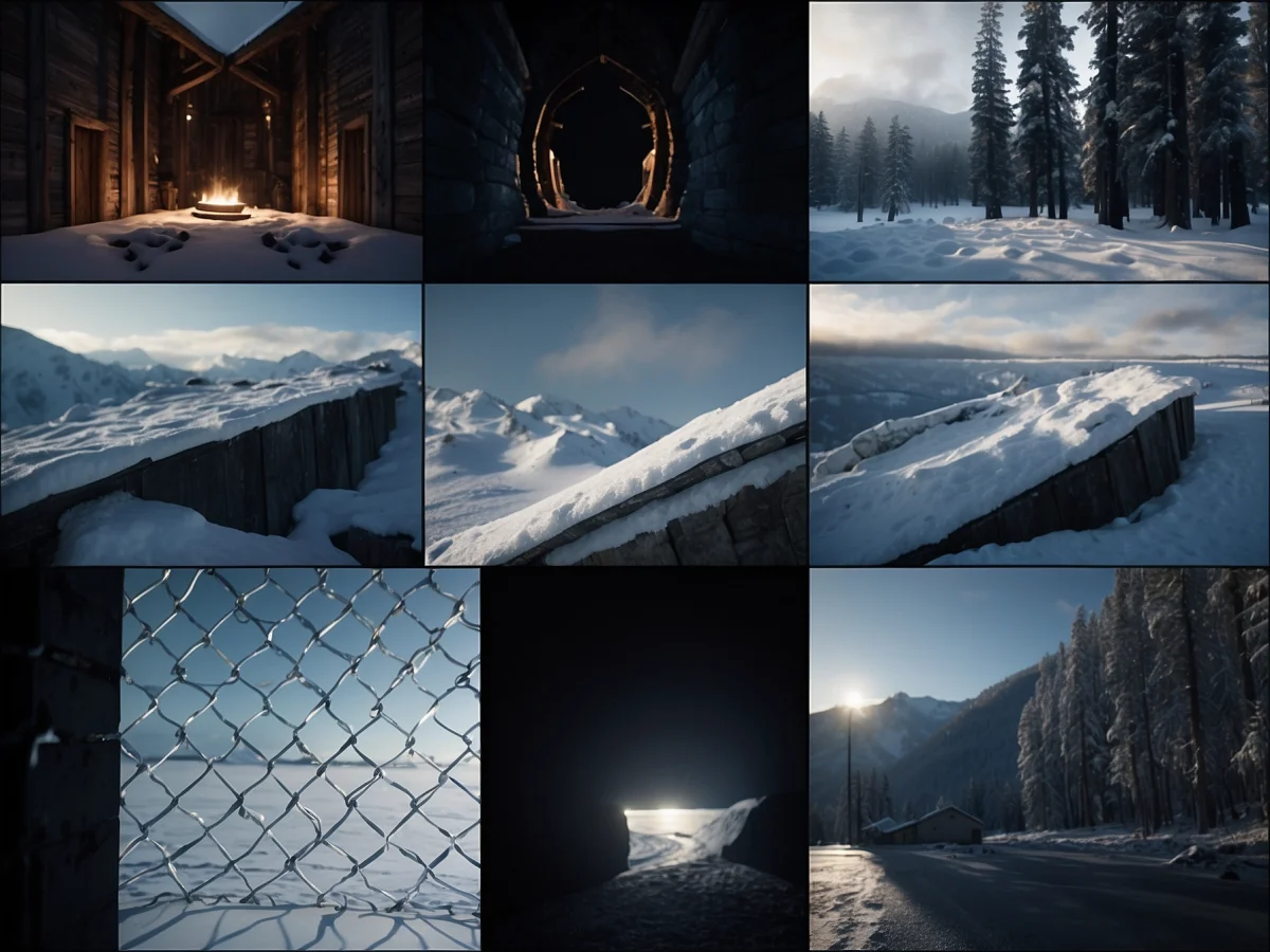 Snowy Wild project - 3D modeling and visualization