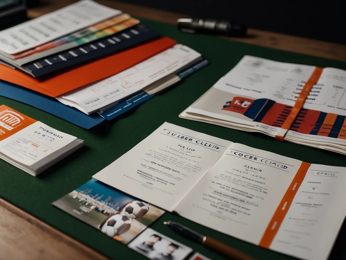 Soccer Club project - Website design and development