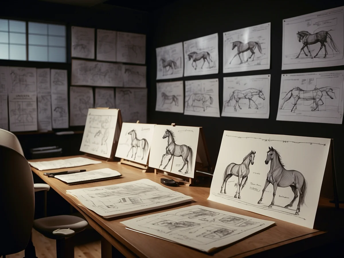 Tarpan Horse project - Animation and motion graphics
