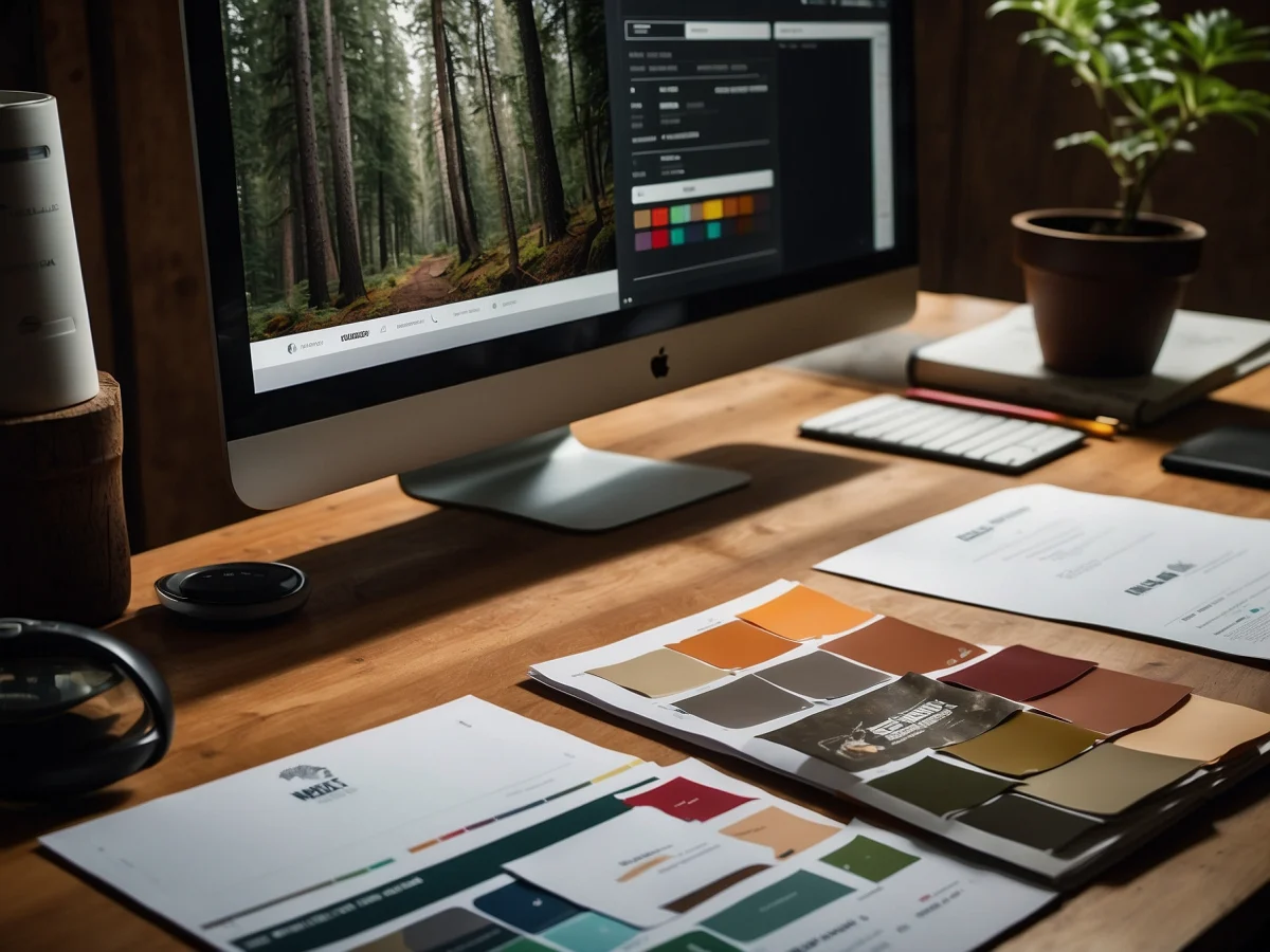 The Tree Climber Company project - Logo design and branding