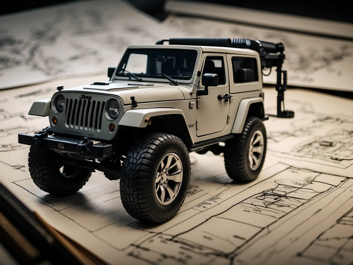 Transformer Jeep project - Animation and motion graphics